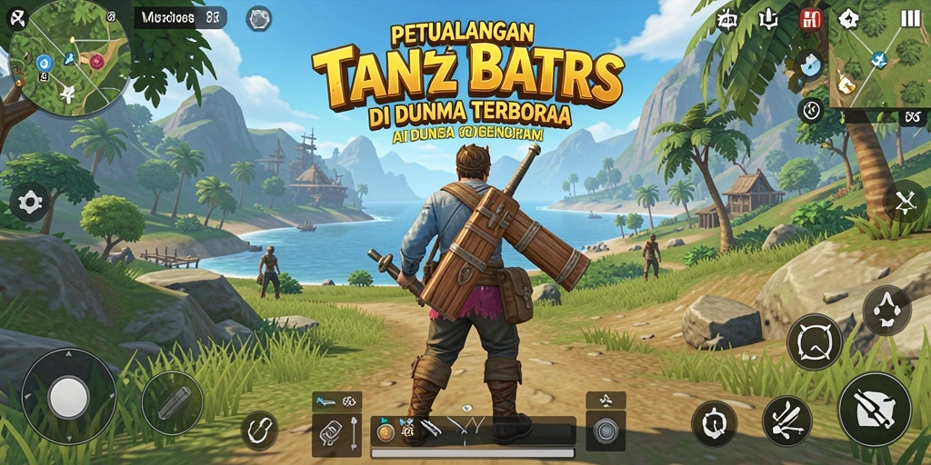 Gameplay seru dalam dunia terbuka yang luas.