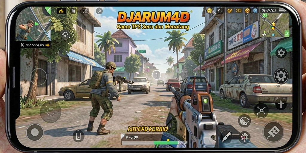 Tampilan gameplay DJARUM4D yang mendebarkan dan intens.