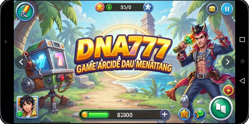 Tangkapan layar dari gameplay menegangkan di DNA777.