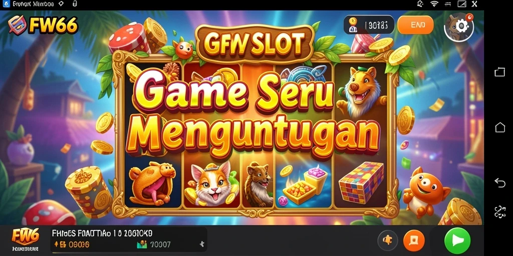 Screenshot FW66 menampilkan gameplay Slot yang menarik dan mendebarkan.