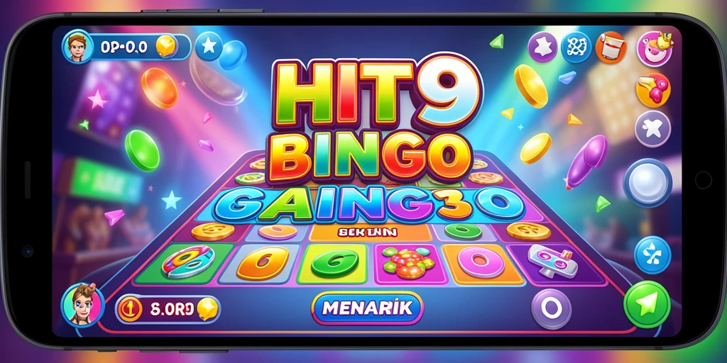 Tampilan gameplay seru dari HIT9 dalam permainan Bingo yang menantang.