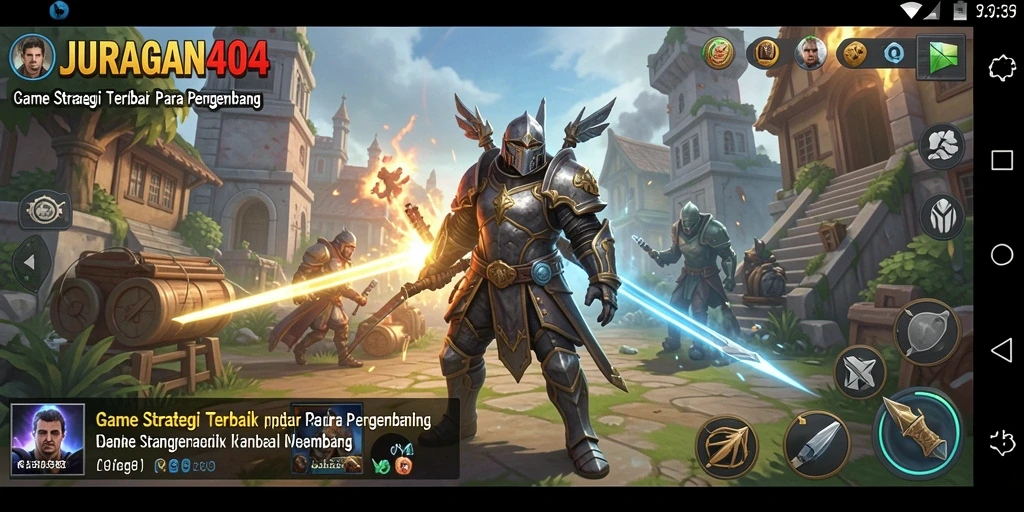 Tampilan menarik dari gameplay JURAGAN404 yang menantang strategi.