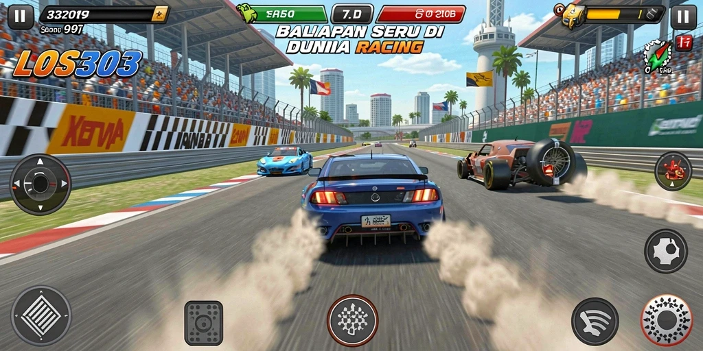 Gameplay menarik dengan balapan seru dalam <strong>LOS303</strong> yang memukau.