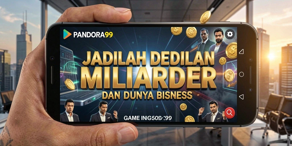 Tampilan gameplay <strong>PANDORA99</strong> yang menampilkan pengelolaan bisnis yang seru.