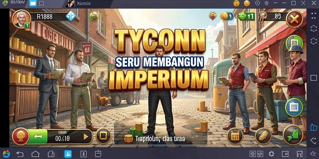 Tampilan gameplay menarik di RI188 dengan fitur Tycoon yang mengasyikkan.