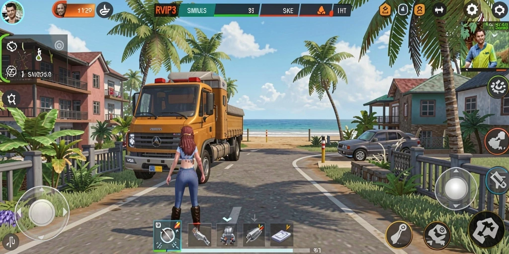 Tangkap momen seru gameplay RVIP3 dalam dunia simulasi.