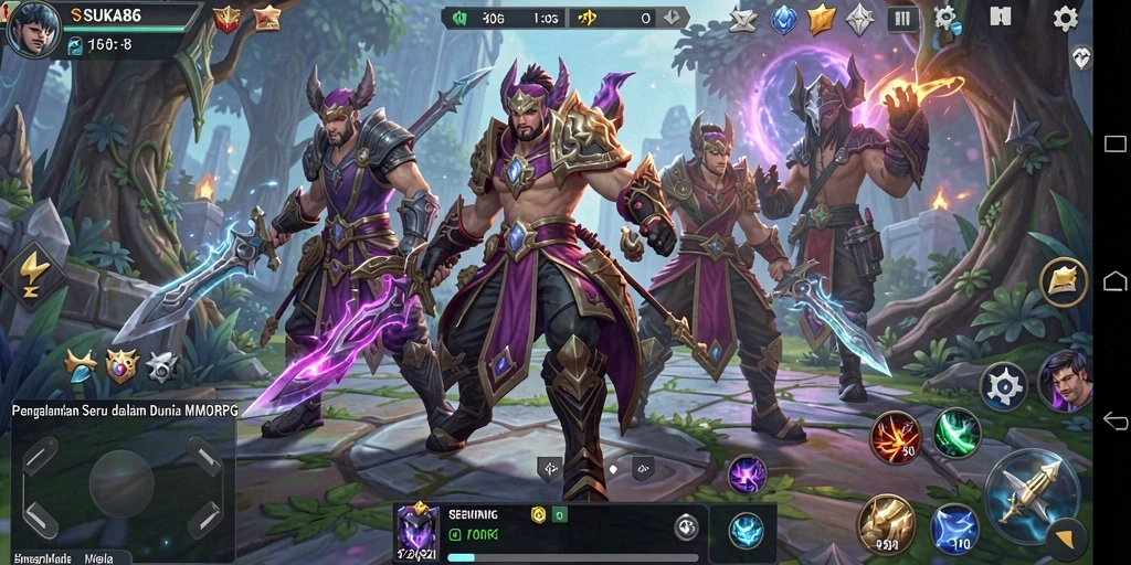 Tampilan gameplay menarik dari SUKA86 dengan aksi pertarungan seru.